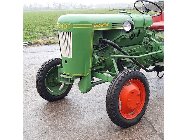 Oldtimer tractor fendt, dieselross fl 114, bouwjaar 1955 - afbeelding 12 van  28