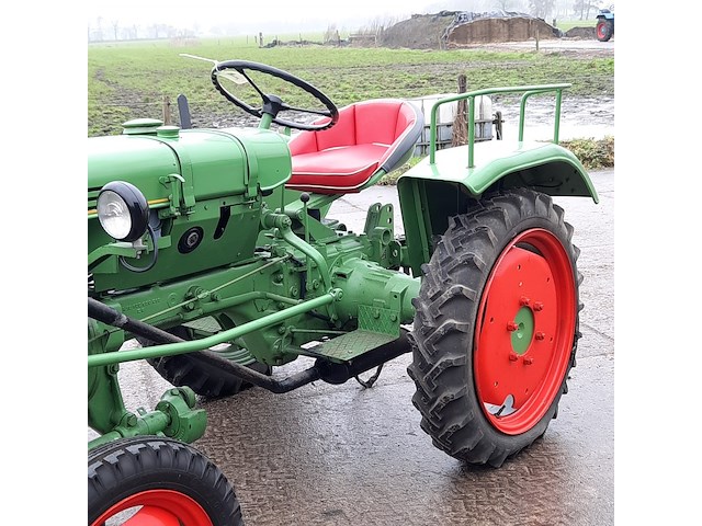 Oldtimer tractor fendt, dieselross fl 114, bouwjaar 1955 - afbeelding 22 van  28