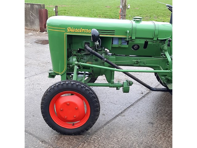 Oldtimer tractor fendt, dieselross fl 114, bouwjaar 1955 - afbeelding 23 van  28