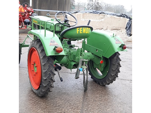 Oldtimer tractor fendt, dieselross fl 114, bouwjaar 1955 - afbeelding 25 van  28