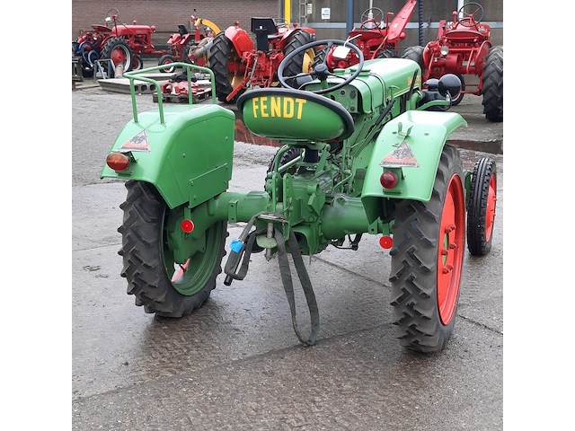 Oldtimer tractor fendt, dieselross fl 114, bouwjaar 1955 - afbeelding 26 van  28
