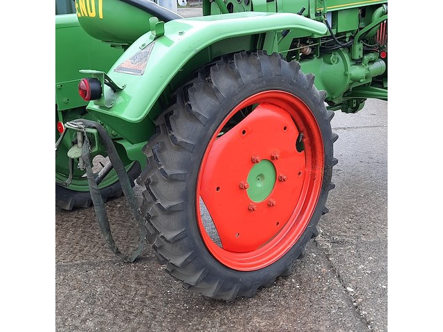 Oldtimer tractor fendt, dieselross fl 114, bouwjaar 1955 - afbeelding 28 van  28