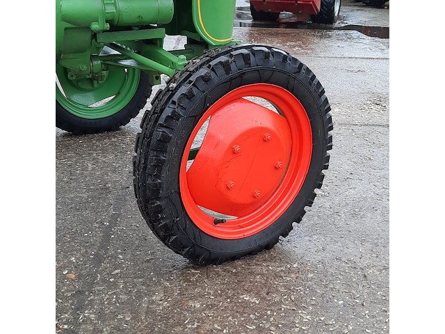 Oldtimer tractor fendt, dieselross fl 114, bouwjaar 1955 - afbeelding 5 van  35