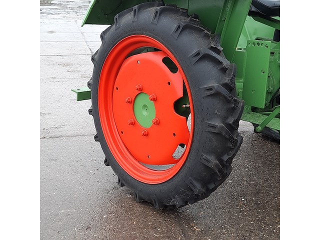 Oldtimer tractor fendt, dieselross fl 114, bouwjaar 1955 - afbeelding 6 van  35