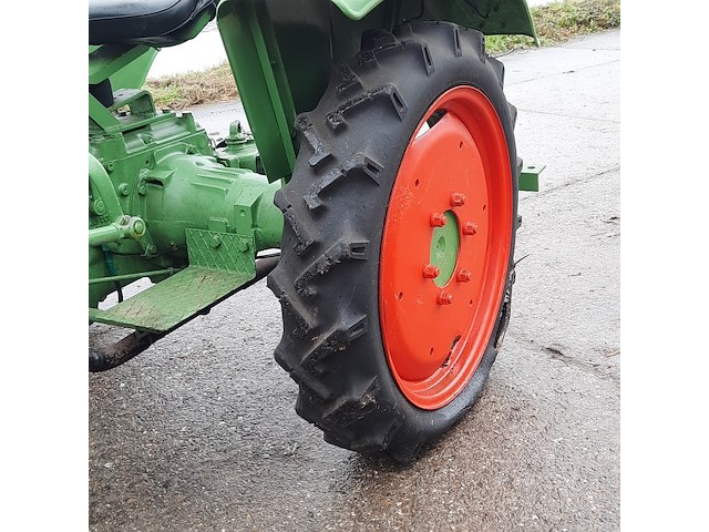 Oldtimer tractor fendt, dieselross fl 114, bouwjaar 1955 - afbeelding 8 van  35