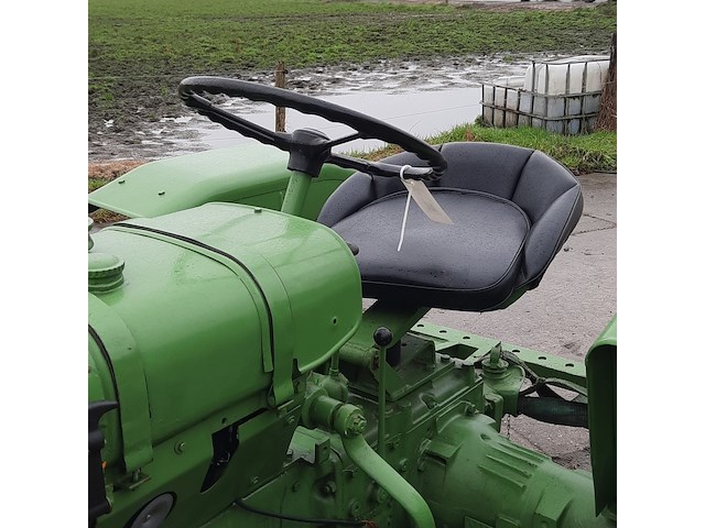Oldtimer tractor fendt, dieselross fl 114, bouwjaar 1955 - afbeelding 11 van  35