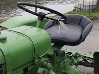Oldtimer tractor fendt, dieselross fl 114, bouwjaar 1955 - afbeelding 11 van  35