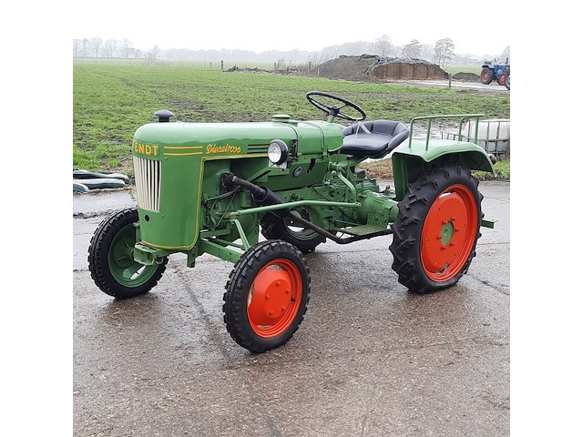 Oldtimer tractor fendt, dieselross fl 114, bouwjaar 1955 - afbeelding 1 van  35