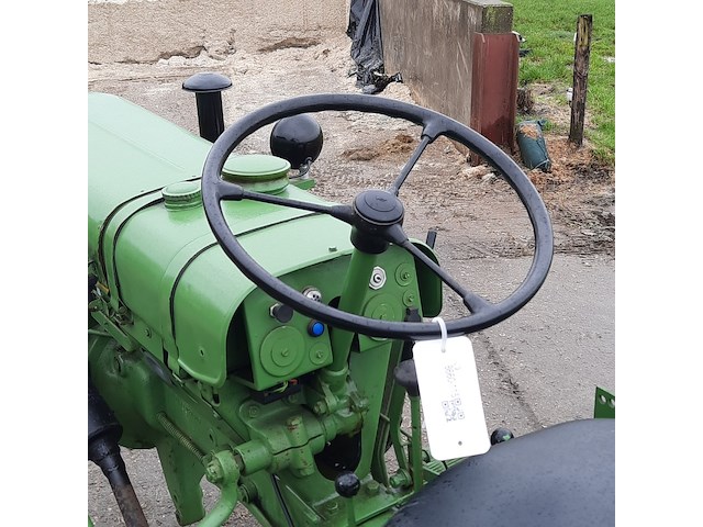 Oldtimer tractor fendt, dieselross fl 114, bouwjaar 1955 - afbeelding 15 van  35