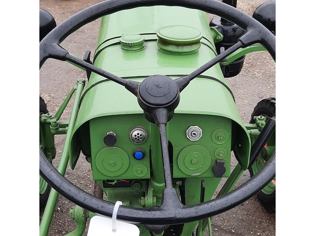 Oldtimer tractor fendt, dieselross fl 114, bouwjaar 1955 - afbeelding 16 van  35
