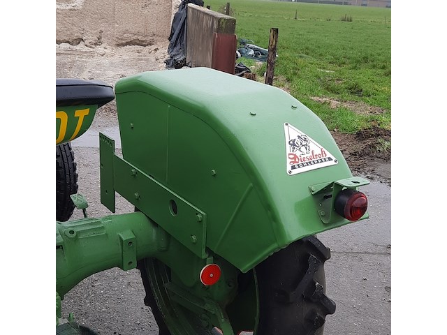 Oldtimer tractor fendt, dieselross fl 114, bouwjaar 1955 - afbeelding 17 van  35