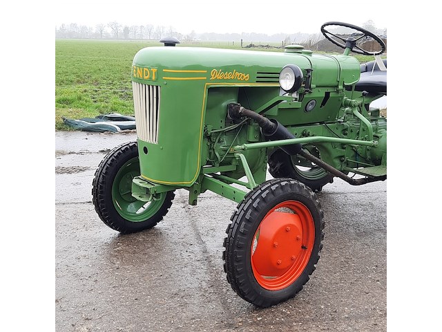 Oldtimer tractor fendt, dieselross fl 114, bouwjaar 1955 - afbeelding 12 van  35