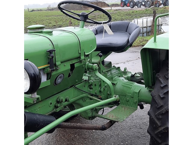 Oldtimer tractor fendt, dieselross fl 114, bouwjaar 1955 - afbeelding 27 van  35