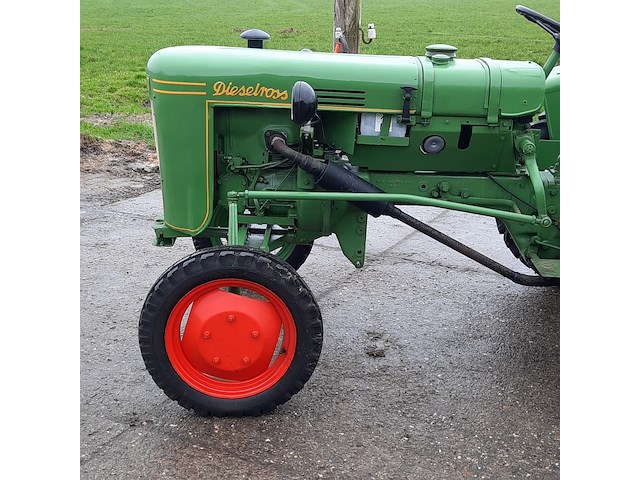 Oldtimer tractor fendt, dieselross fl 114, bouwjaar 1955 - afbeelding 30 van  35