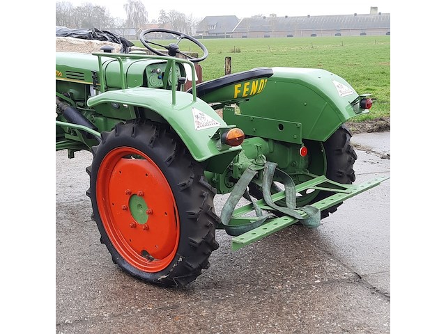Oldtimer tractor fendt, dieselross fl 114, bouwjaar 1955 - afbeelding 32 van  35