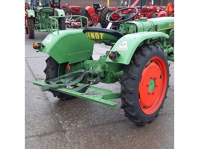Oldtimer tractor fendt, dieselross fl 114, bouwjaar 1955 - afbeelding 34 van  35