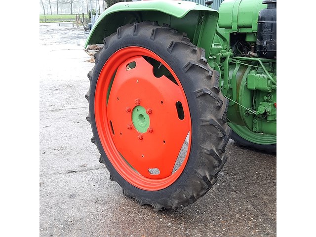 Oldtimer tractor fendt, f12, bouwjaar 1953 - afbeelding 4 van  28