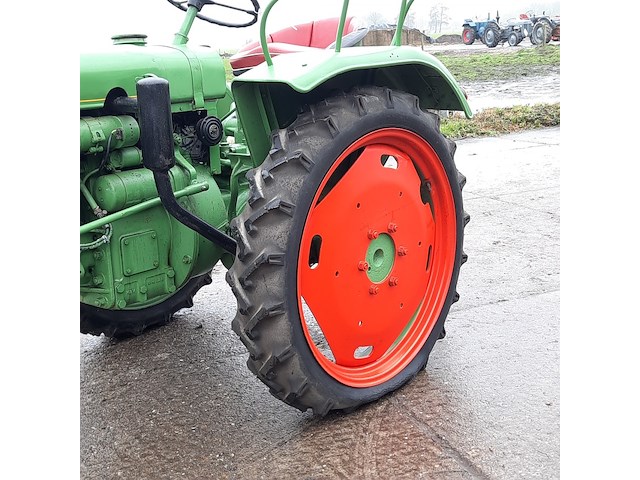 Oldtimer tractor fendt, f12, bouwjaar 1953 - afbeelding 8 van  28