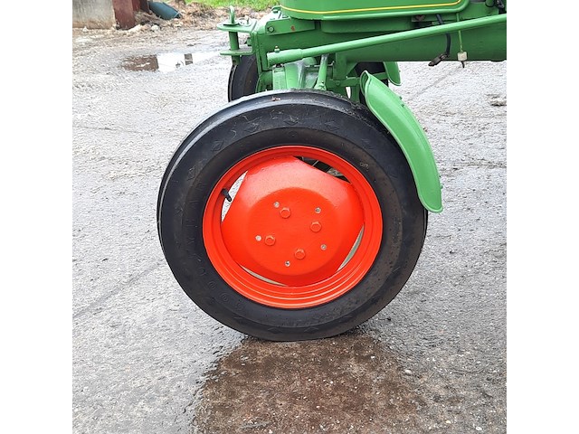 Oldtimer tractor fendt, f12, bouwjaar 1953 - afbeelding 9 van  28