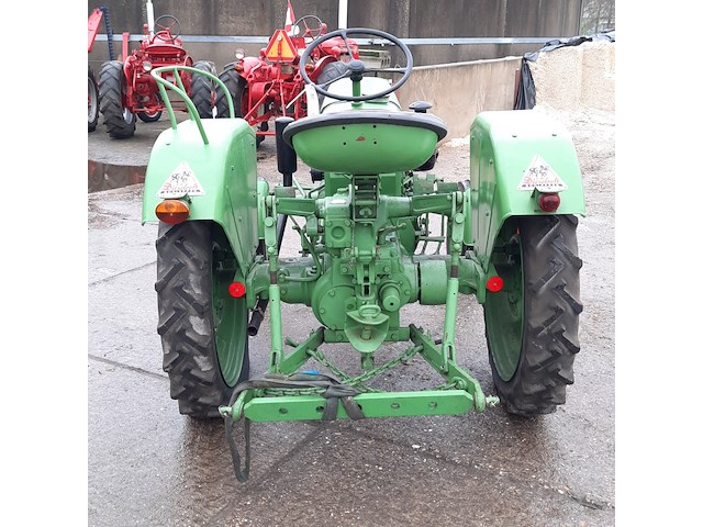Oldtimer tractor fendt, f12, bouwjaar 1953 - afbeelding 26 van  28