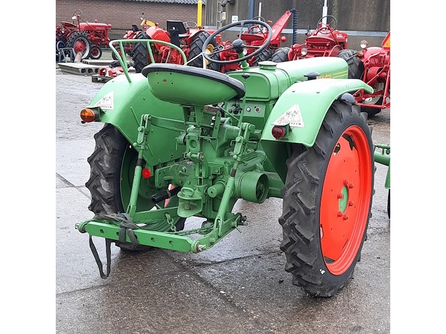 Oldtimer tractor fendt, f12, bouwjaar 1953 - afbeelding 27 van  28