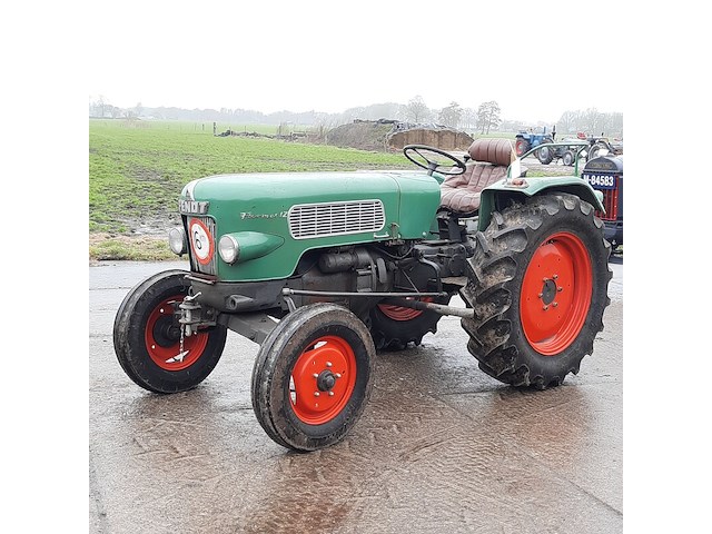 Oldtimer tractor fendt, farmer 1z, bouwjaar 1968 - afbeelding 1 van  30