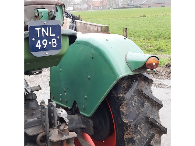 Oldtimer tractor fendt, farmer 1z, bouwjaar 1968 - afbeelding 19 van  30