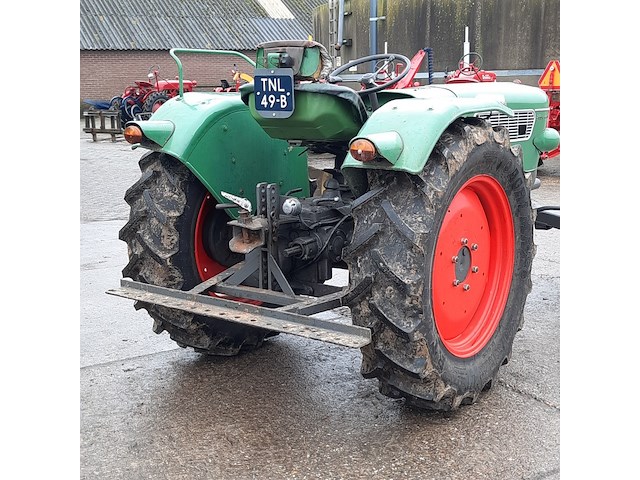 Oldtimer tractor fendt, farmer 1z, bouwjaar 1968 - afbeelding 28 van  30