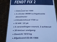Oldtimer tractor fendt, fix 2 - afbeelding 25 van  31