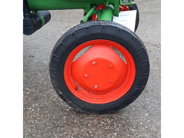 Oldtimer tractor fendt, fix, bouwjaar 1958 - afbeelding 4 van  27