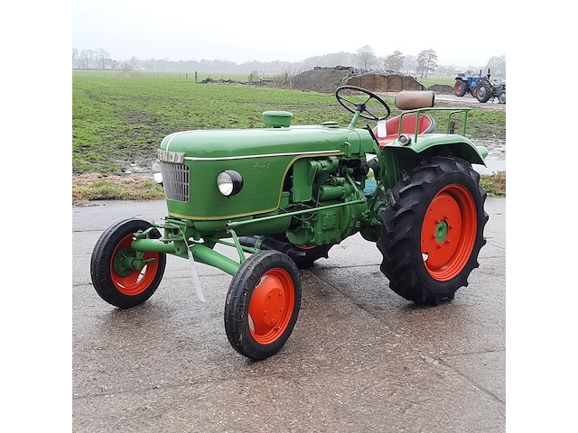 Oldtimer tractor fendt, fix, bouwjaar 1958 - afbeelding 1 van  27