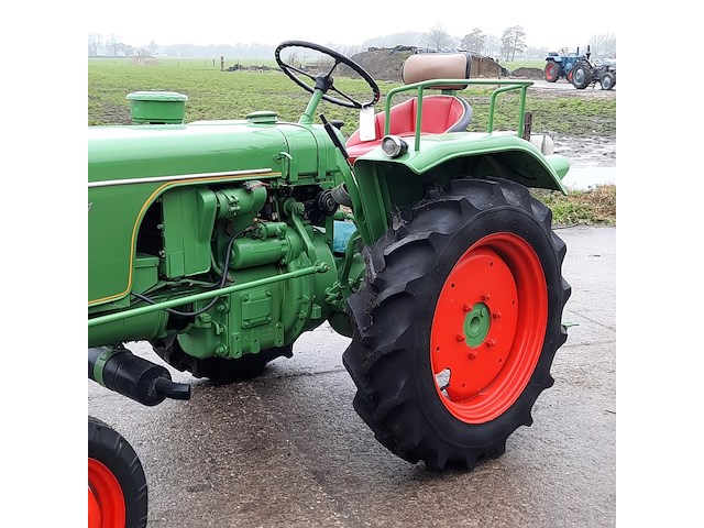 Oldtimer tractor fendt, fix, bouwjaar 1958 - afbeelding 21 van  27