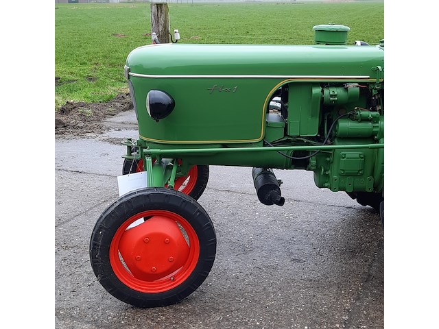 Oldtimer tractor fendt, fix, bouwjaar 1958 - afbeelding 22 van  27