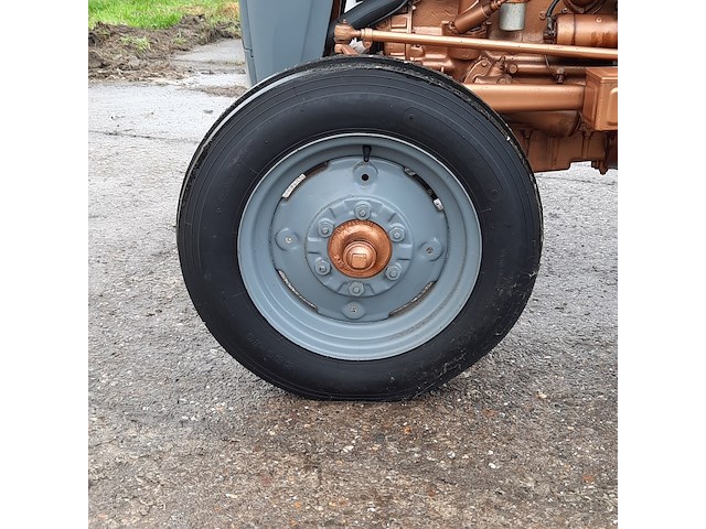Oldtimer tractor (goudbuik) ferguson, te35, bouwjaar 1956 - afbeelding 20 van  36