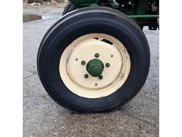Oldtimer tractor herman lanz, hela, d415, bouwjaar 1951 - afbeelding 5 van  37