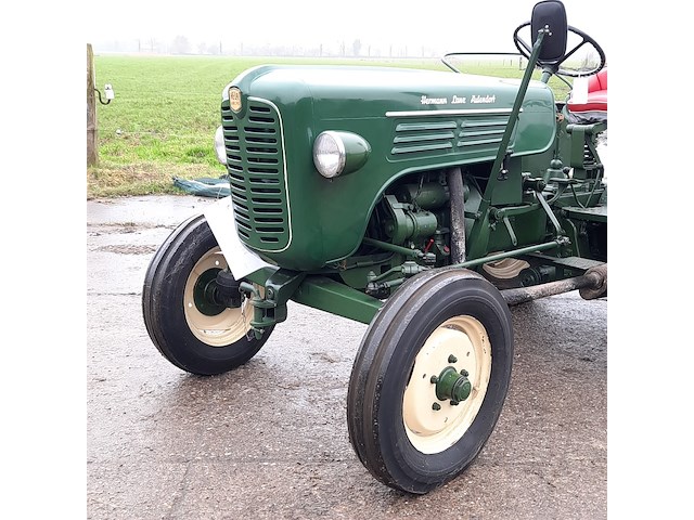 Oldtimer tractor herman lanz, hela, d415, bouwjaar 1951 - afbeelding 12 van  37
