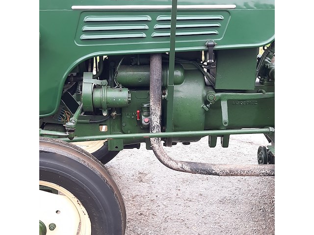 Oldtimer tractor herman lanz, hela, d415, bouwjaar 1951 - afbeelding 26 van  37