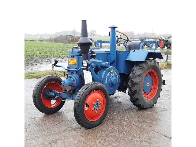 Oldtimer tractor lanz, d7506, bouwjaar 1949 - afbeelding 1 van  26