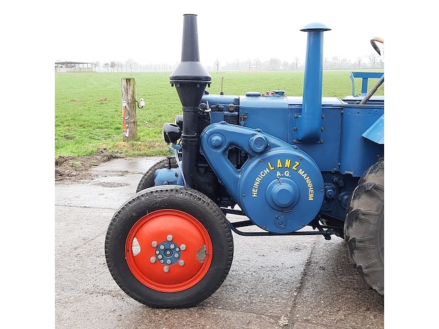 Oldtimer tractor lanz, d7506, bouwjaar 1949 - afbeelding 20 van  26