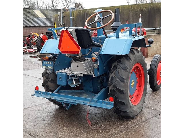 Oldtimer tractor lanz, d7506, bouwjaar 1949 - afbeelding 23 van  26