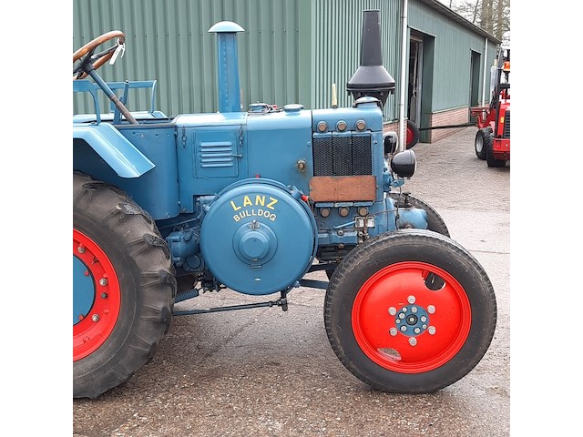 Oldtimer tractor lanz, d7506, bouwjaar 1949 - afbeelding 25 van  26