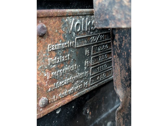 Oldtimer volkswagen, kever, bouwjaar 1949 - afbeelding 46 van  56