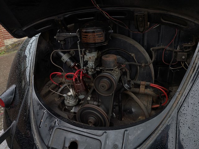 Oldtimer volkswagen, kever, bouwjaar 1950 - afbeelding 9 van  56