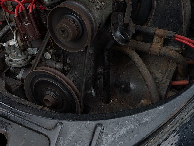 Oldtimer volkswagen, kever, bouwjaar 1950 - afbeelding 13 van  56