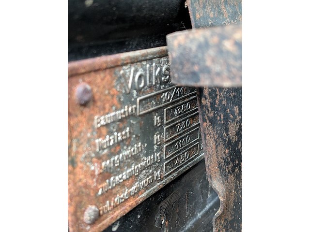 Oldtimer volkswagen, kever, bouwjaar 1950 - afbeelding 47 van  56