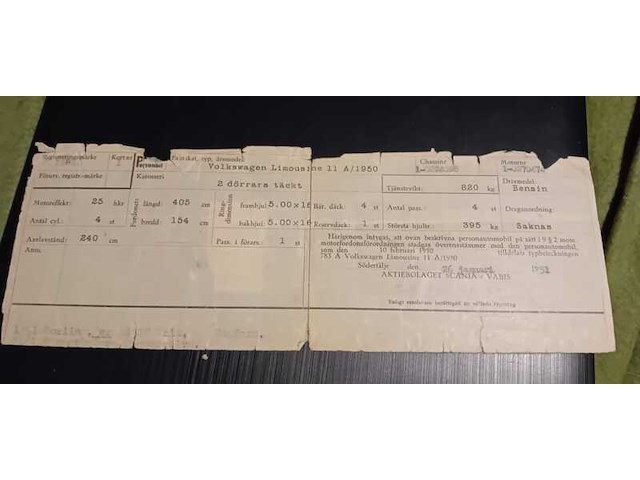 Oldtimer volkswagen, kever, bouwjaar 1950 - afbeelding 52 van  56