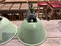 Oldwood - emaille hanglamp (2x) - afbeelding 3 van  5