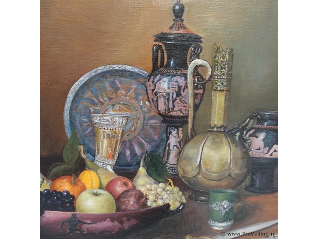 Oleografie op doek - afbeelding 2 van  5