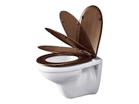 Olfa ariane abattant toiletzitting wengé mat - afbeelding 1 van  4