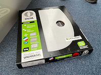 Olfa ariane abattant toiletzitting wengé mat - afbeelding 2 van  4